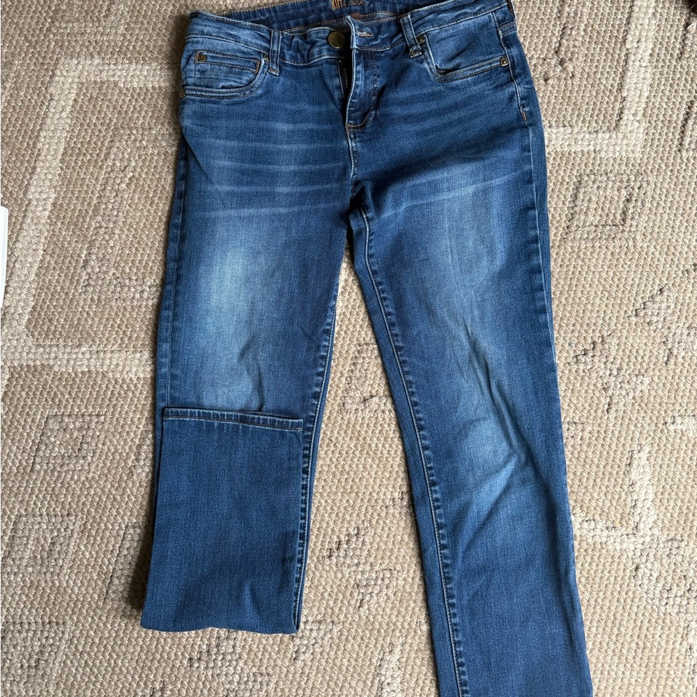 Kut from the Kloth Women's Medium Blue Skinny Jeans